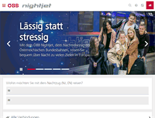 Tablet Screenshot of nightjet.com